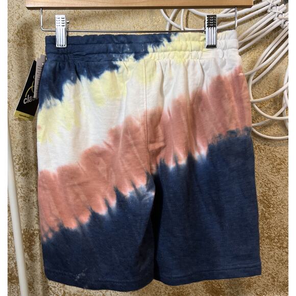 Art Class Kids Navy Tie Dye Casual Shorts NWT size Small 6/7 - Picture 2 of 5